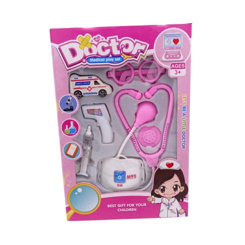 Doktor játékszett dobozban, 46457