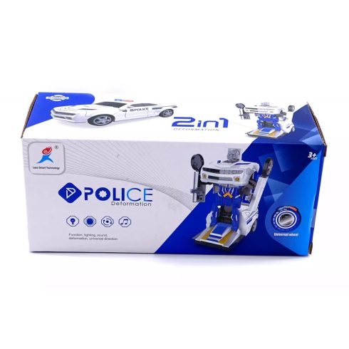 Robot autó dobozban - elemes - 46458