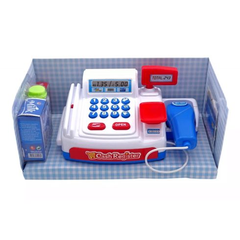 Pénztárgép - elemes - dobozban - 46826