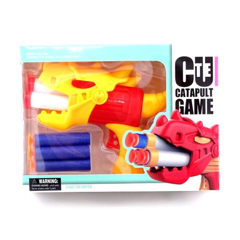 Pisztoly soft kilövő szett dobozban - 46916