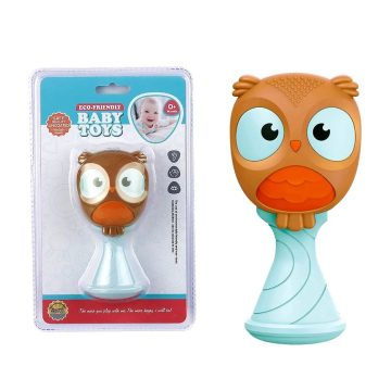 Kézi csörgő lapon - bagoly - 47159