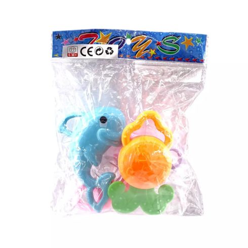 Kézi csörgő zacskóban - 3 darabos csomag - 47379