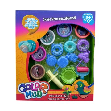 Gyurma játékszett dobozban, 47395