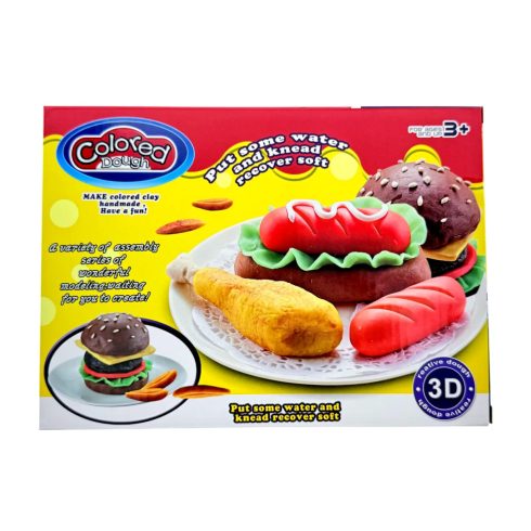 Gyurma játékszett dobozban, 47396