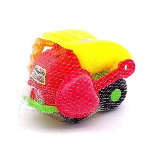 Homokozó szett + dömper hálóban - 47459