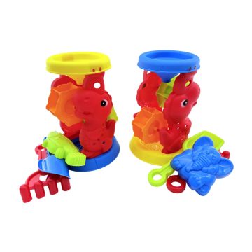 Homokozó játékszett malommal hálóban, 47460