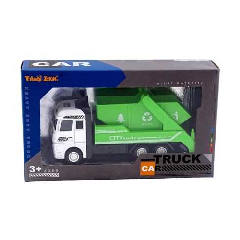 Kukásautó dobozban, fém, 47509