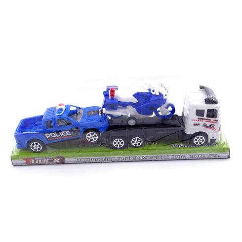 Kamion platformon - járműszállító szett - 47778