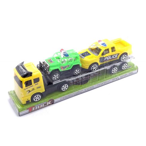 Kamion platformon - autószállító szett - 47779