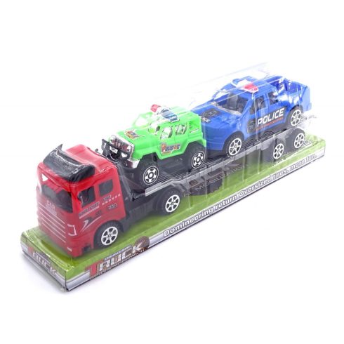 Kamion platformon - autószállító szett - 47779