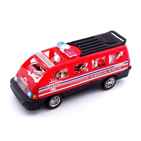 Mikrobusz zacskóban - mentő - rendőr - 47852