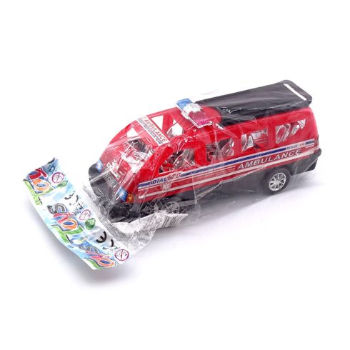 Mikrobusz zacskóban - mentő - rendőr - 47852