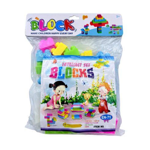 Építőjáték zacskóban, 25 darabos csomag, 48030