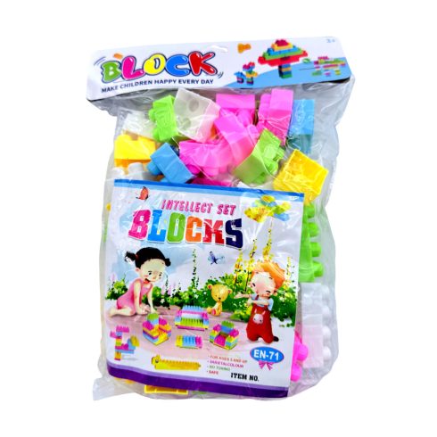 Építőjáték zacskóban, 40 darabos csomag, 48032