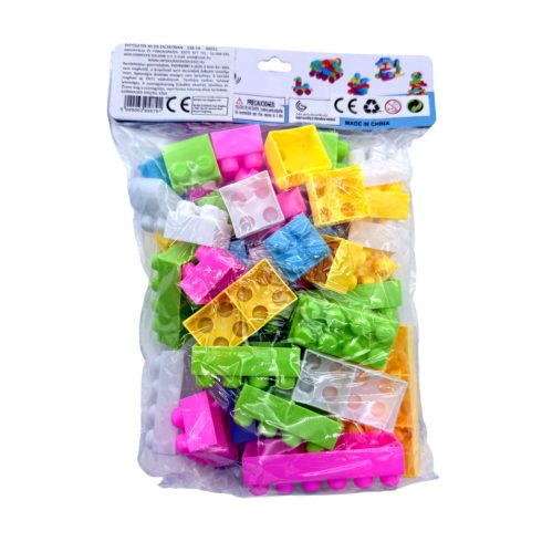 Építőjáték zacskóban, 40 darabos csomag, 48032
