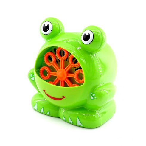 Buborékfújó gép, béka, elemes 48036