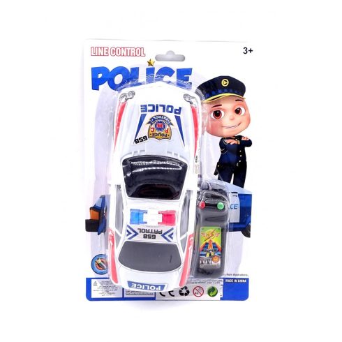 Vezetékes rendőrautó lapon - elemes - 48361