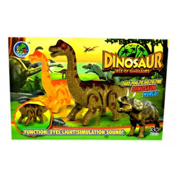 Dinoszaurusz, elemes, dobozban - 48374