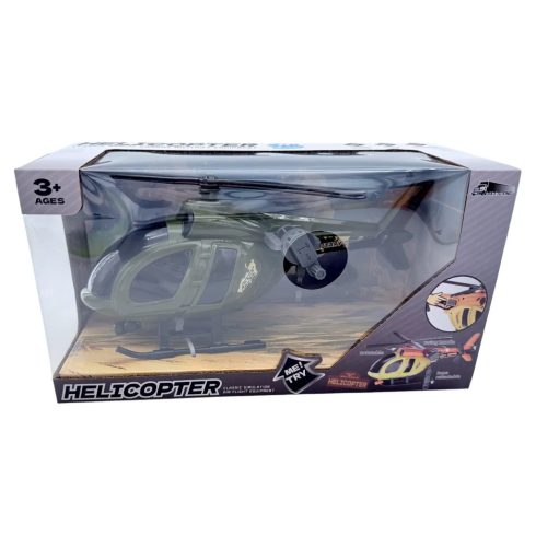 Katonai helikopter dobozban, elemes, 48377