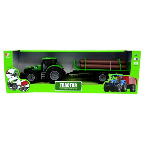 Traktor utánfutóval dobozban  - 48487