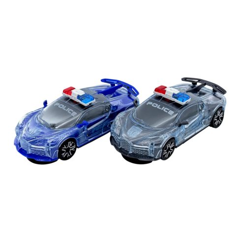 Rendőrautó dobozban, elemes, 48559