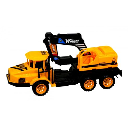 Munkagép dobozban - szállítóautó markolóval - 48620