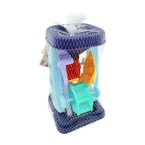 Homokozó játékszett malommal hálóban, 48686