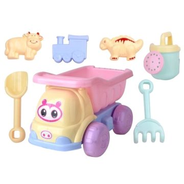 Homokozó szett + dömper hálóban - 48689