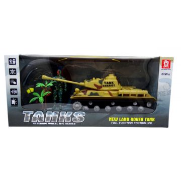 Tank - RC - 4 funkciós - dobozban - 48746