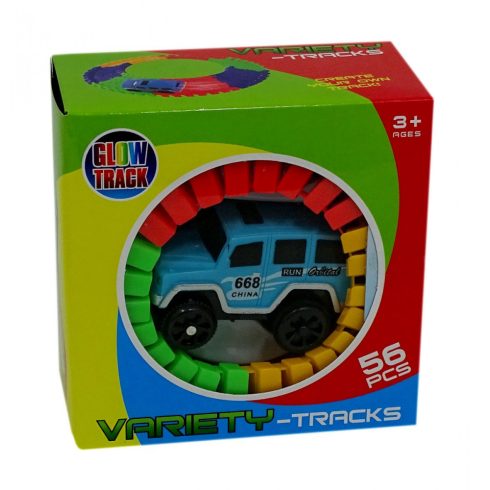 Variety Tracks autópálya építő játék kisautóval - 48761