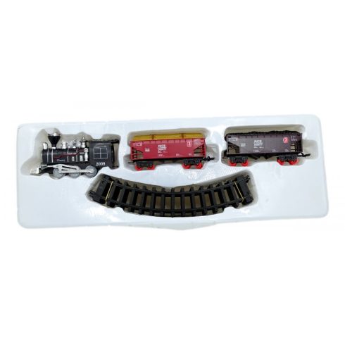 Vonatpálya - elemes - dobozban - 11 darabos - 48769