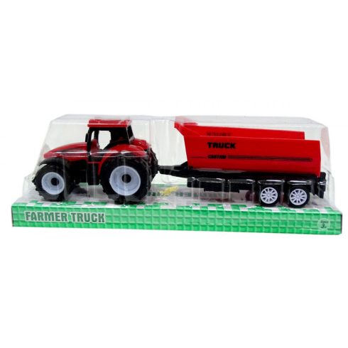 Traktor pótkocsival - dobozban  - 48992