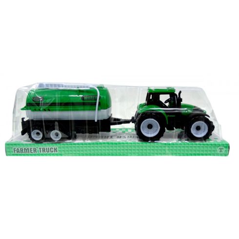 Traktor pótkocsival - dobozban  - 48993