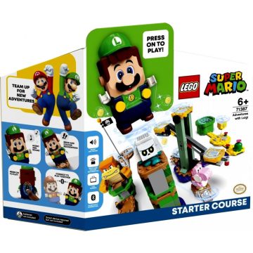  LEGO Super Mario 71387 - Luigi kalandjai kezdőpálya csomag - 49541