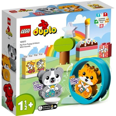 LEGO DUPLO Town - 10977 - Az első kutyusom és cicám csomag - 49547