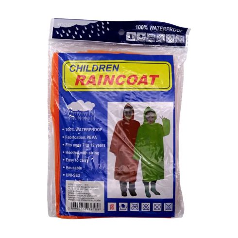 Esőkabát, gyerek méret, 70181
