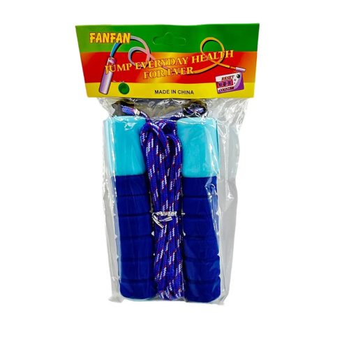 Műanyag ugrálókötél - 2,55 méteres - 70282