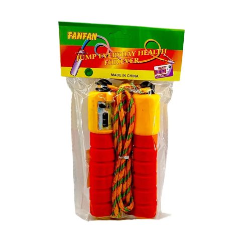 Műanyag ugrálókötél - 2,55 méteres - 70282