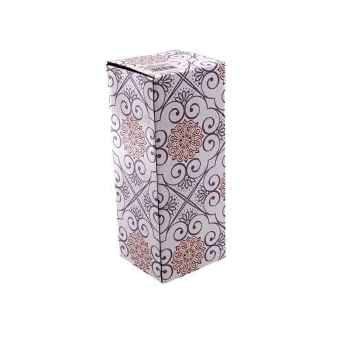 Kerámia váza, 20 cm, levendulás, 70570