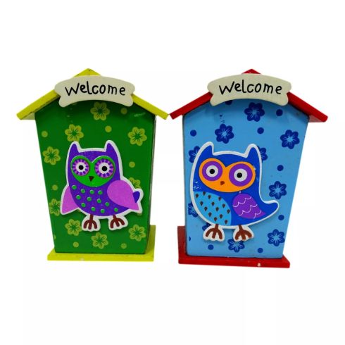 Persely - fából - baglyos - 70610