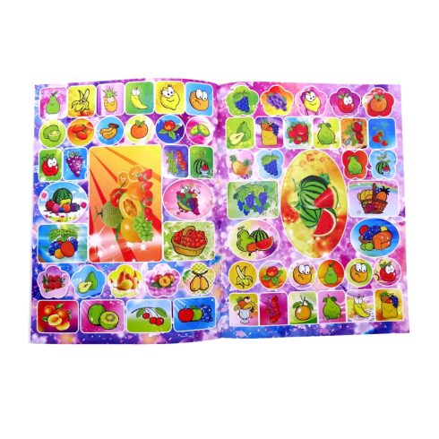 Kifestő füzet matricával, 70723