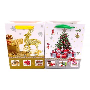 Karácsonyi papírtasak - 17 x 23 x 9 cm - 70941