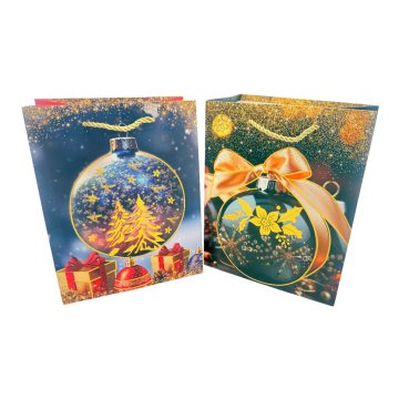 Karácsonyi papírtasak, 26 x 32 x 10 cm, 70946