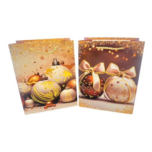 Karácsonyi papírtasak, 26 x 32 x 10 cm, 70946