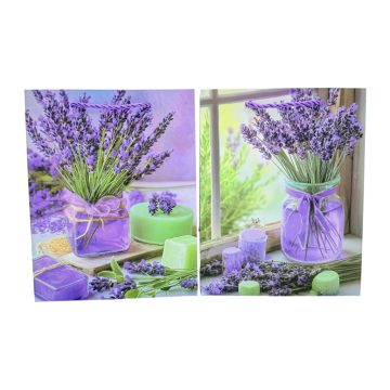 Levendulás papírtasak, 18 x 23 x 10 cm, 70952