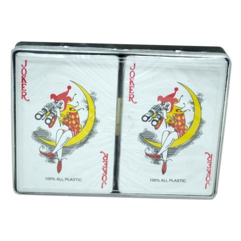 Francia kártya csomag, plasztik dobozban - 70985