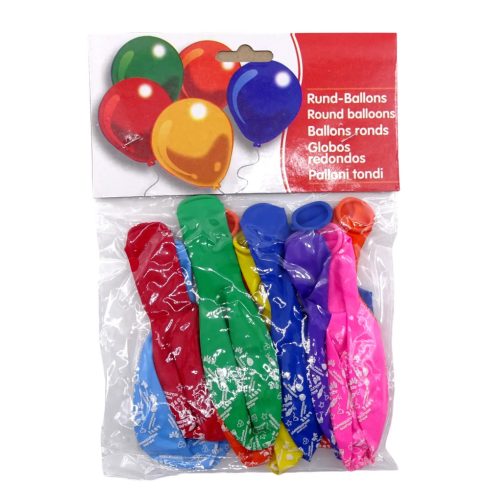 10 darabos Boldog Szülinapot lufi csomag, 30 cm, 71079