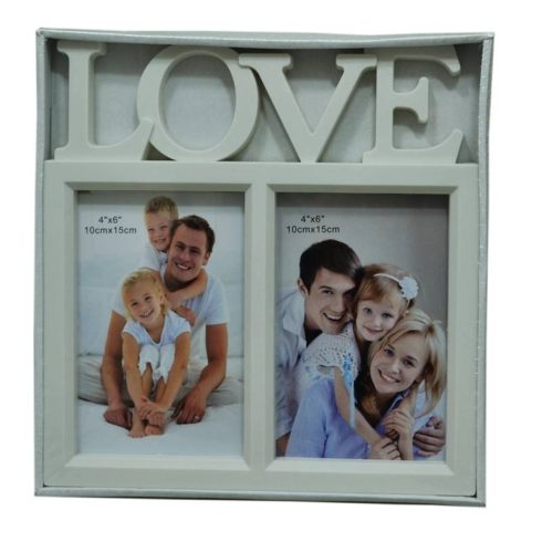 Fotókeret, 2db képnek, Love - 71175
