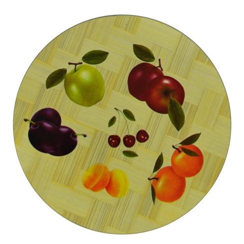 Alátét, bambusz, 16,5 cm, kerek - 71217