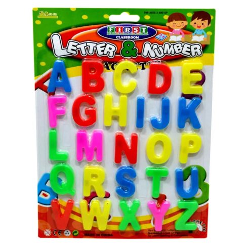 Mágneses betűk lapon, 71350